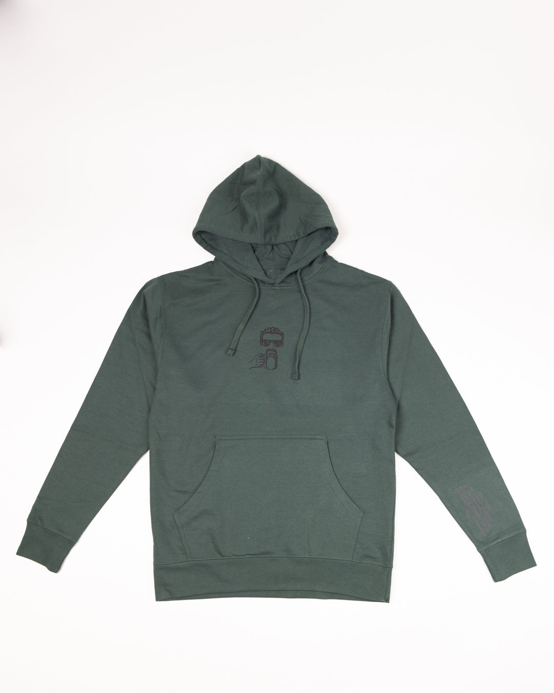 Off the Cuff Hoodie - Forest Green