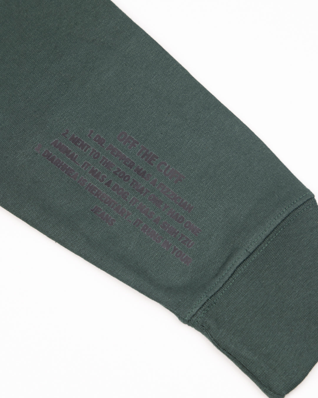 Off the Cuff Hoodie - Forest Green