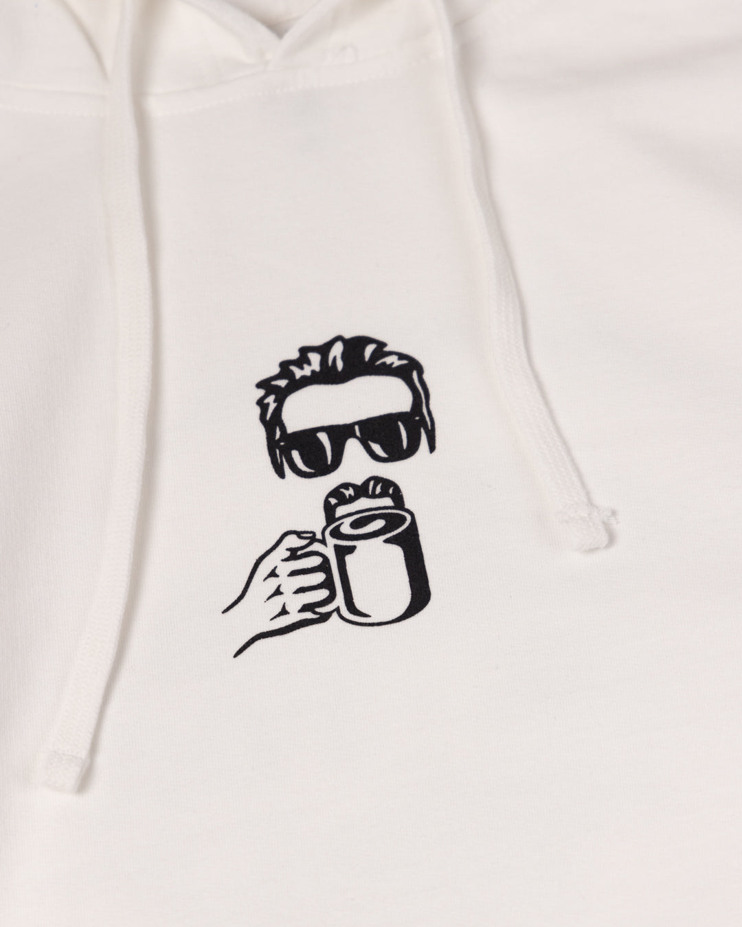 Off the Cuff Hoodie - White