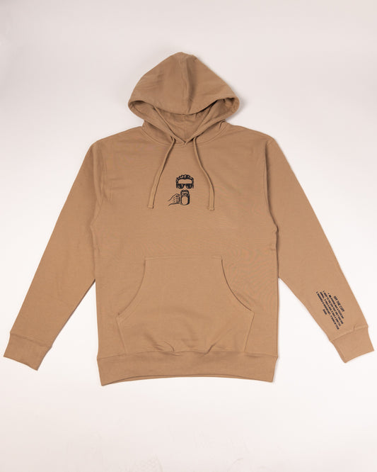 Off The Cuff Hoodie- Sand