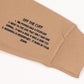 Off The Cuff Hoodie- Sand