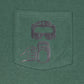 Dock Tok Tee- Forest Green