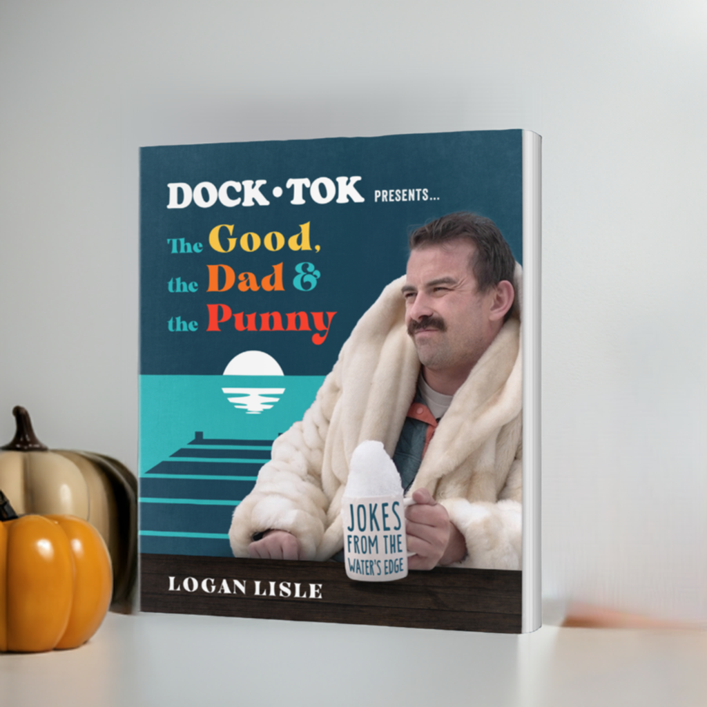 TWO Signed Dad Joke Books