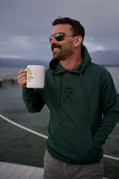 Off the Cuff Hoodie - Forest Green